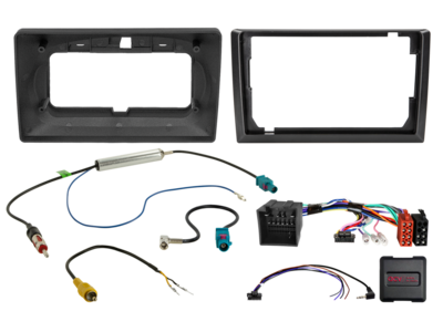 ACV - 2-DIN inbouwkit voor 10-inch radio Ford Fiesta (JHH) 32Pin SWC/antenne - artikel 691114-190-1-3