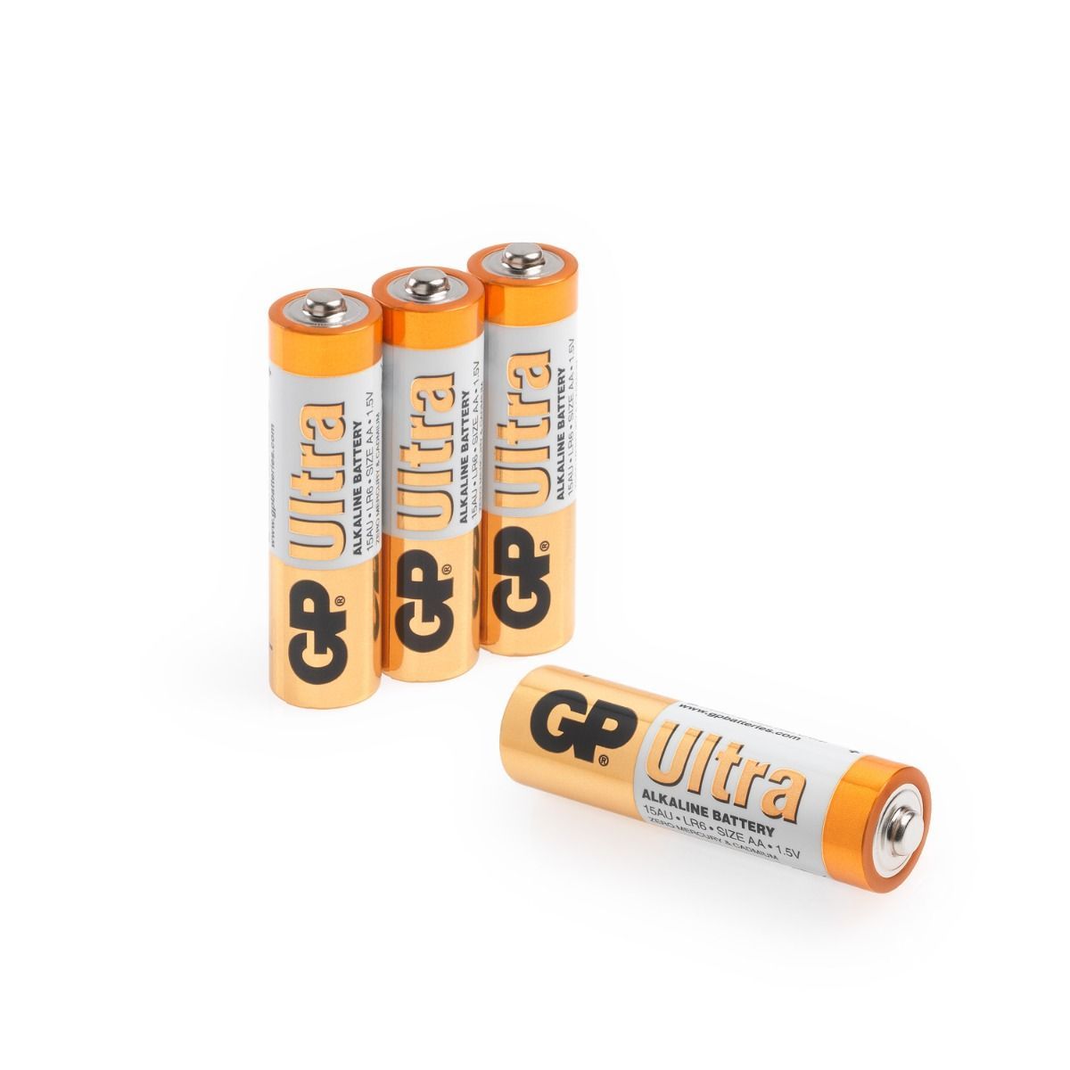 GP Ultra Alkaline LR06 (AA) blister 4 (15A)