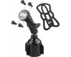RAM® X-Grip® Large Phone Mount with RAM® Stubby™ Cup Holder Base