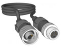Camera verlengkabel 4Pins MALE + 4Pins FEMALE IP68 5 meter