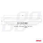 Draadloze LED-lichtbalk R65/R10 26W 12/24V AMiO 04369 - AMiO 04369 - productafbeelding 14