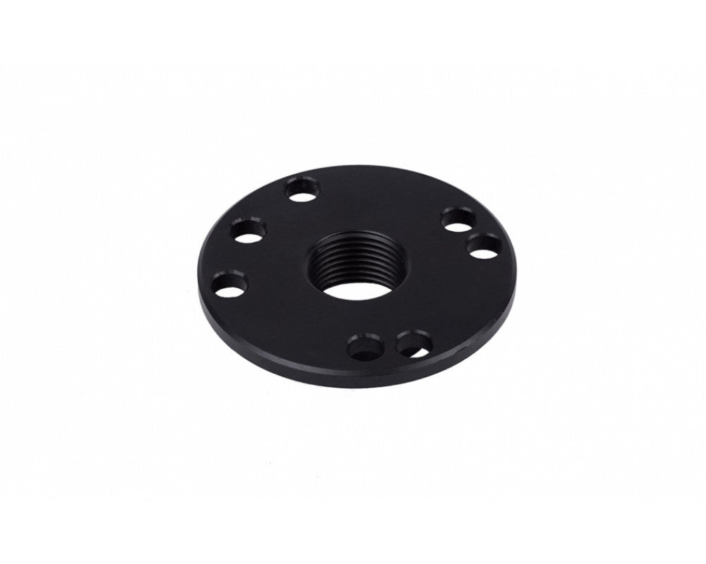 Zirkona ronde plaat - apparaat of voetplaat black (601060)