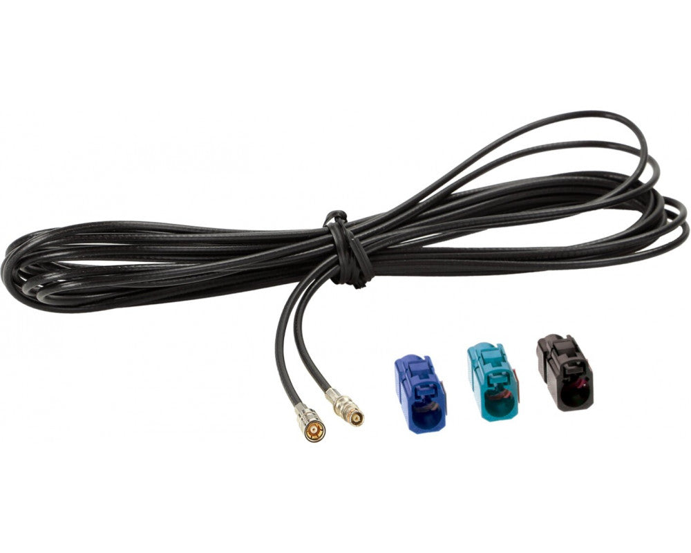 Calearo verlengkabel FAKRA A/C/Z (f)>SMB(f) 500cm
