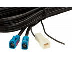Calearo verlengkabel Fakra Z (f) > Fakra Z (f) 500 cm incl. voeding.
