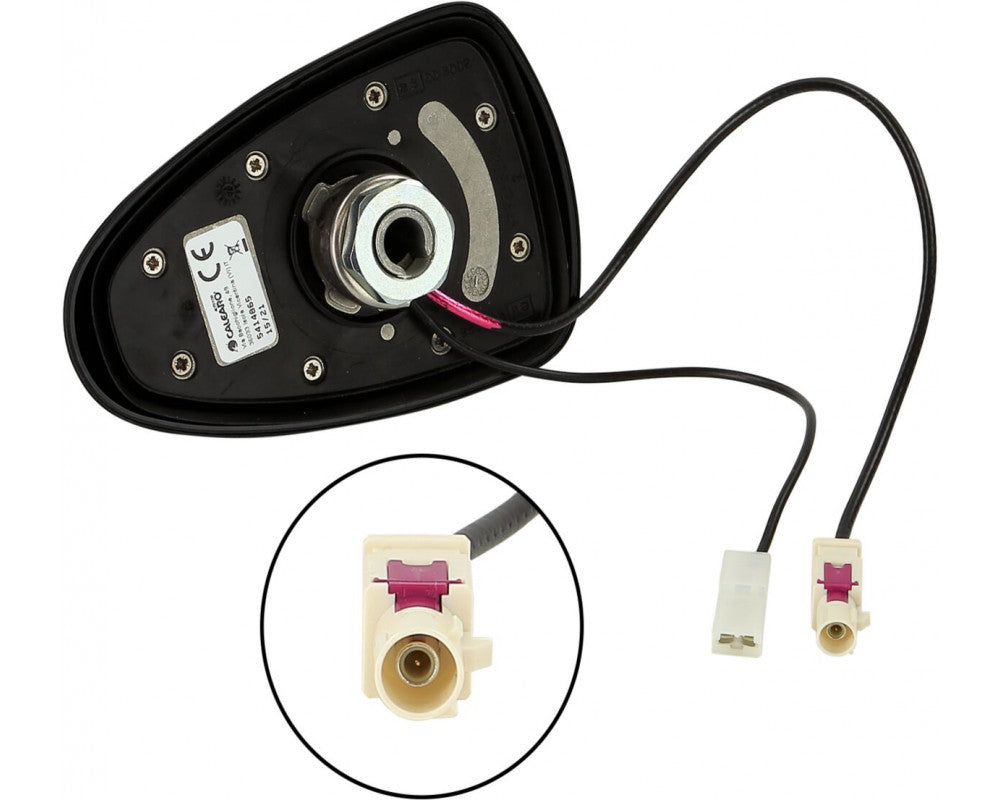 Calearo Shark 2 radio AM / FM antenne excl. verlengkabels