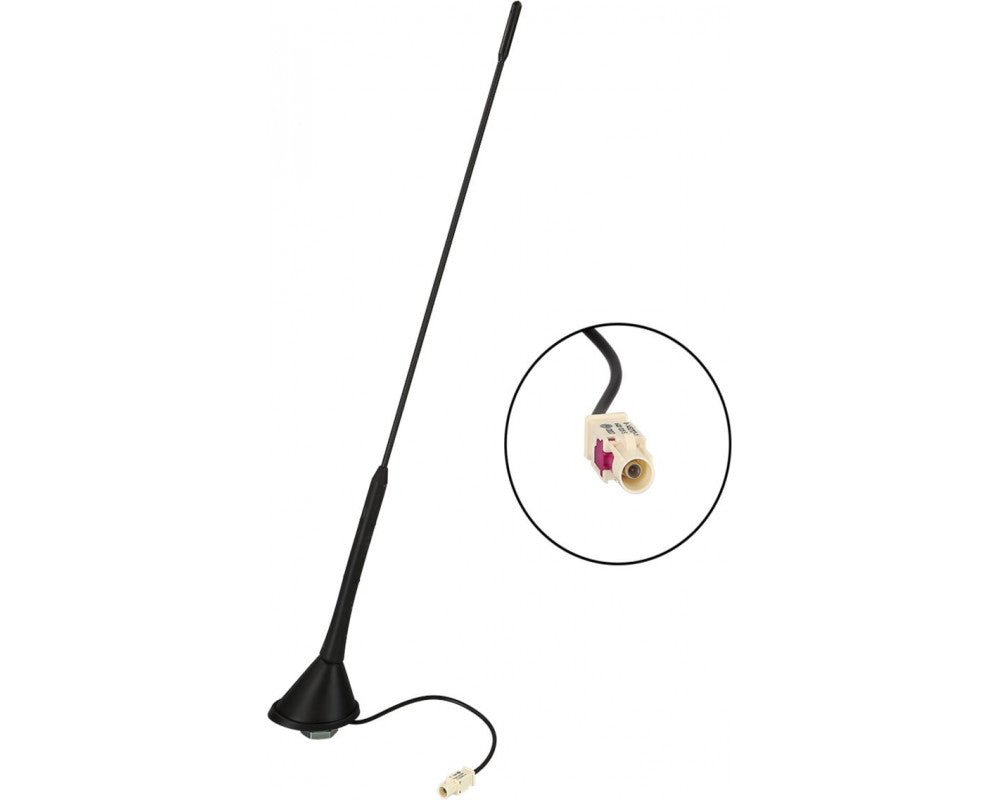 Calearo Dakantenne AM / FM 76° helling passief excl. kabel