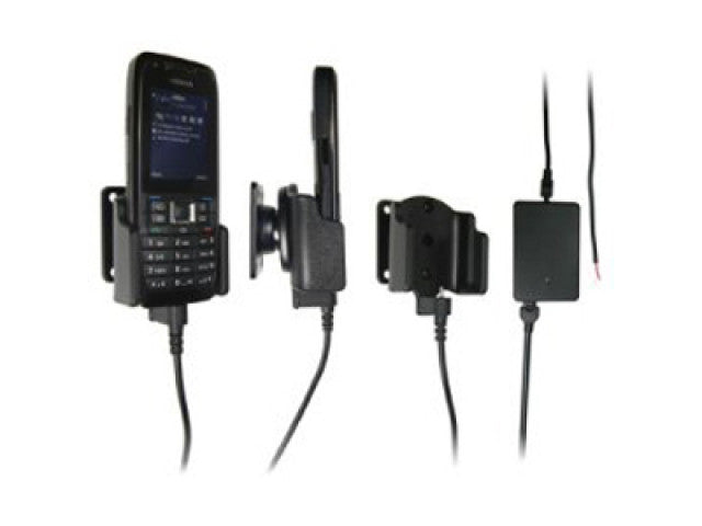Brodit - Nokia E51 Actieve houder met vaste voeding. Let op: Uitlopend artikel, Kan niet retour! - Telefoon- & Tablethouder