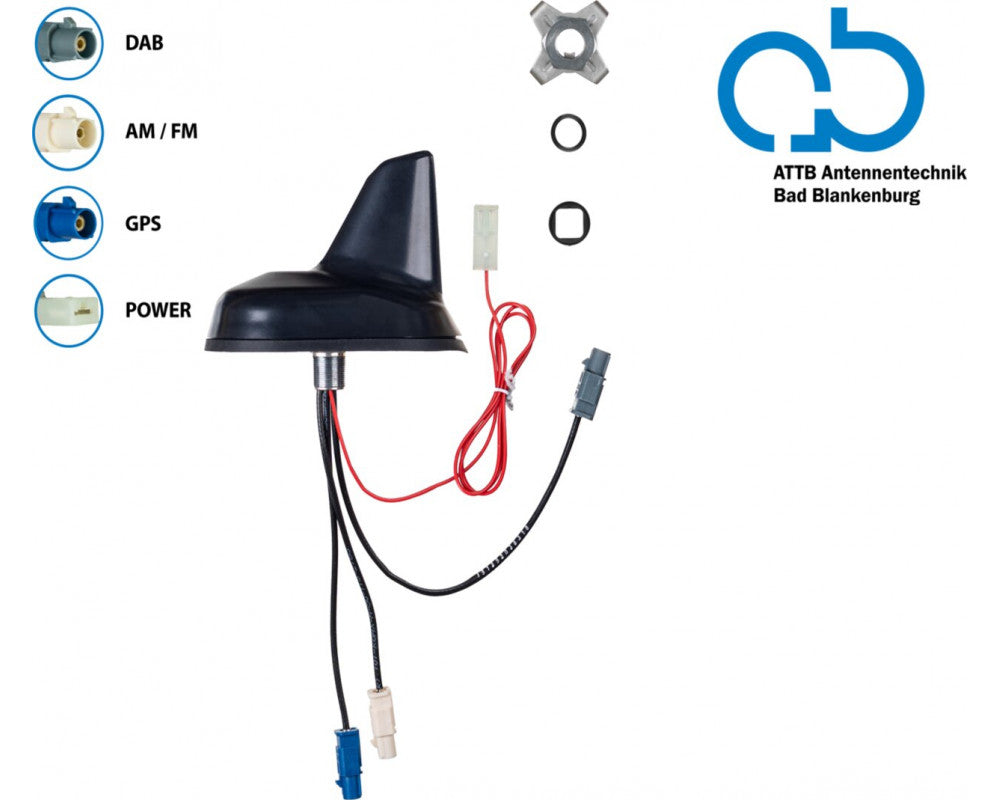 Bad Blankenburg Shark Dak antenne AM/FM DAB+ GPS