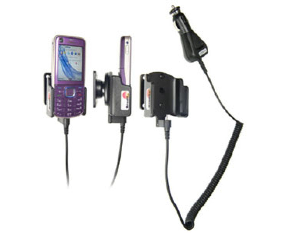 Brodit - Nokia 6220 Classic Actieve houder met 12/24V lader.Let op: Uitlopend artikel, Kan niet retour! - Telefoon- & Tableth