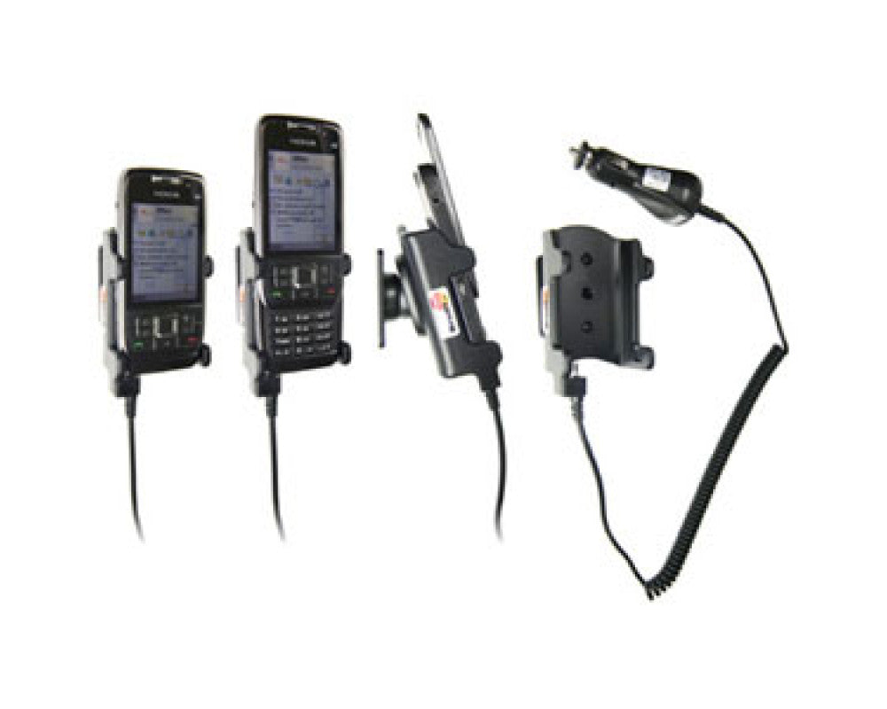 Brodit - Nokia E66 Actieve houder met 12/24V lader. Uitlopend Artikel, Kan niet retour! - Telefoon- & Tablethouder - artikel