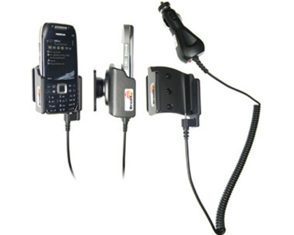 Brodit - Nokia E75 Actieve houder met 12/24V lader. Uitlopend Artikel, Kan niet retour! - Telefoon- & Tablethouder - artikel