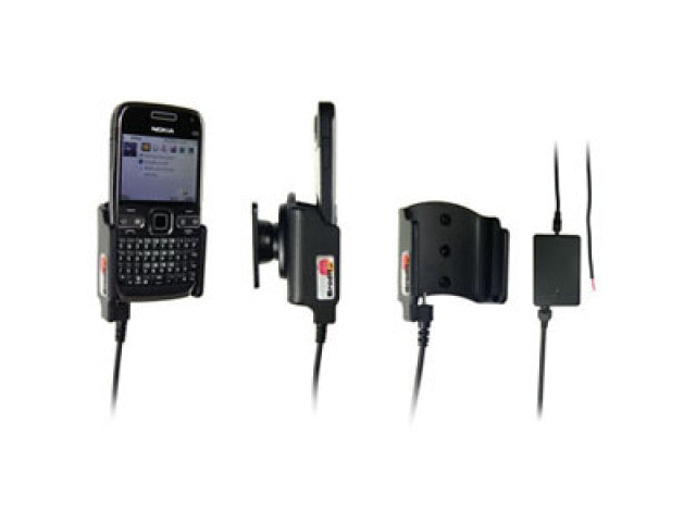 Brodit - Nokia E72 Actieve houder met vaste voeding. Let op: Uitlopend artikel, Kan niet retour! - Telefoon- & Tablethouder