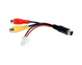 Camera adapterkabel RCA male naar 4 pins - DIN
