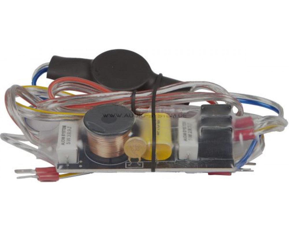 AUDIO SYSTEM 2-weg Crossover Tweerichtingskabelovergang met 4-voudige akoestische aanpassing