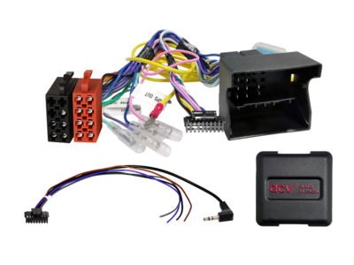 ACV - 9" Kit Mercedes C-klasse 03/2007-01/2011 SWC/antenne - 2-DIN Kit - artikel 691190-93-1 - afbeelding 2