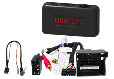 ACV - 9" Kit Mercedes SL-klasse 04/2008-12/2011 SWC/antenne/Amp - 2-DIN Kit - artikel 691190-99-1 - afbeelding 2