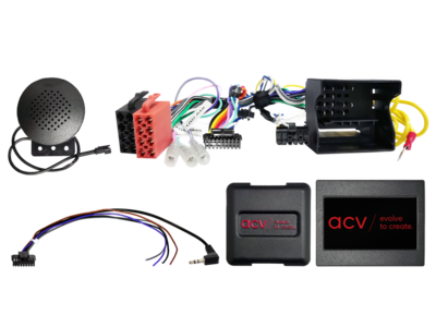 ACV - 9" Kit BMW 3-serie 2005-2013 met rokerspakket, zilver SWC - 2-DIN Kit - artikel 691023-94-2 - afbeelding 2
