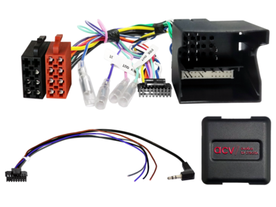ACV - 9" Kit Mercedes SLK(R171) 03/2004-03/2008 SWC/antenne - 2-DIN Kit - artikel 691191-90-1 - afbeelding 2
