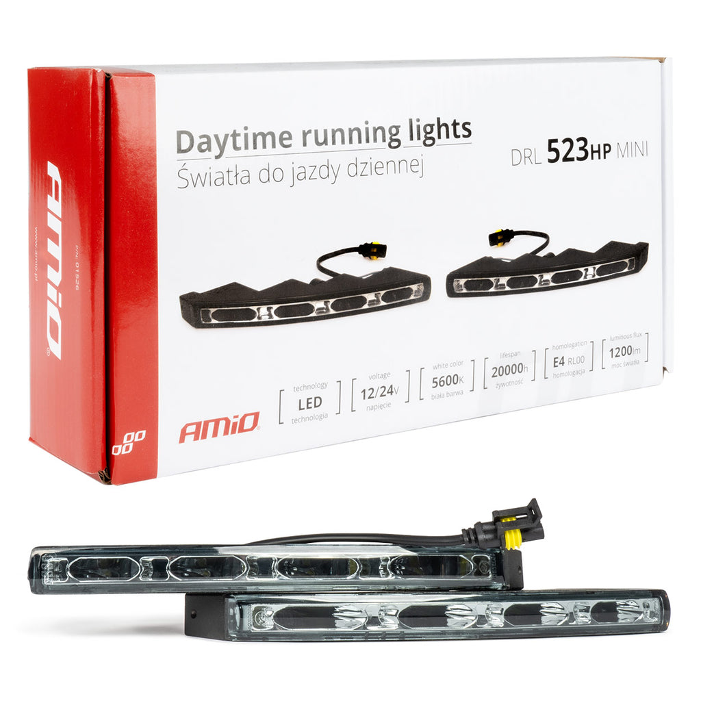 Dagrijverlichting DRL 523HP Mini AMiO 01526 - AMiO 01526 - productafbeelding 1