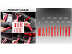 Paramat paneel verwijder gereedschapsset, 11-delig - Product - artikel 300-5003 - afbeelding 2