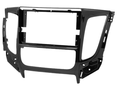 ACV - 9" paneel Fiat Fullback / Mitsubishi L200 piano black, voertuigen met klimatronic - Inbouwpanelen - arti - afbeelding 2