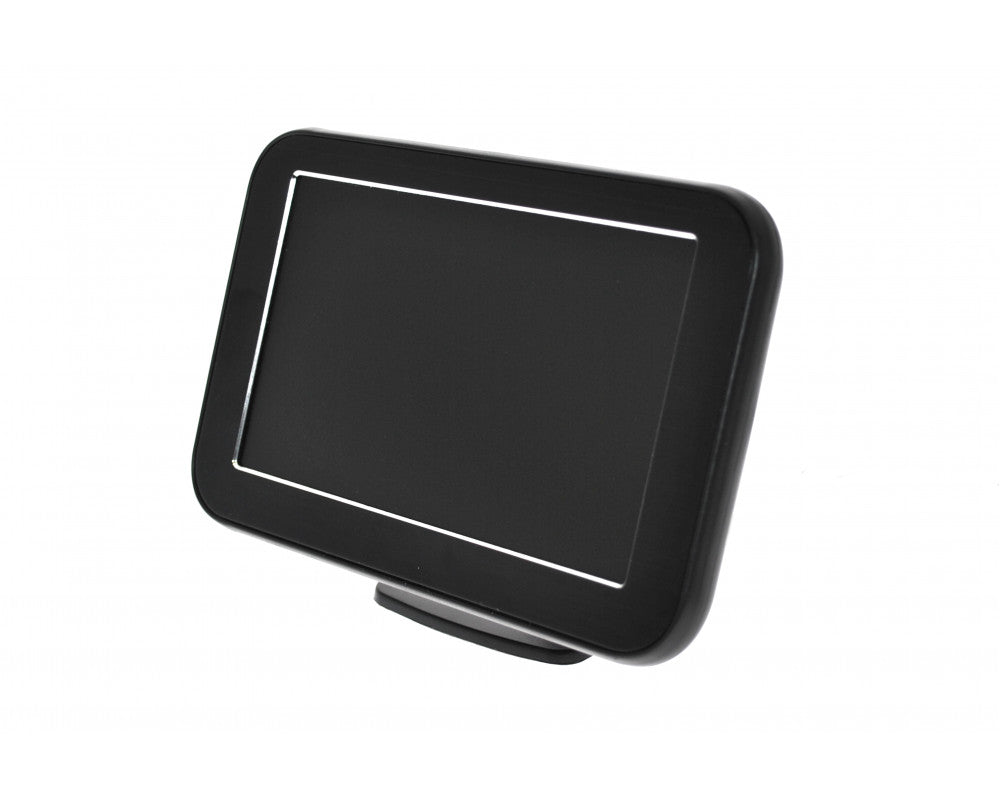 LCD monitor 5" AHD met 2x RCA inputs.