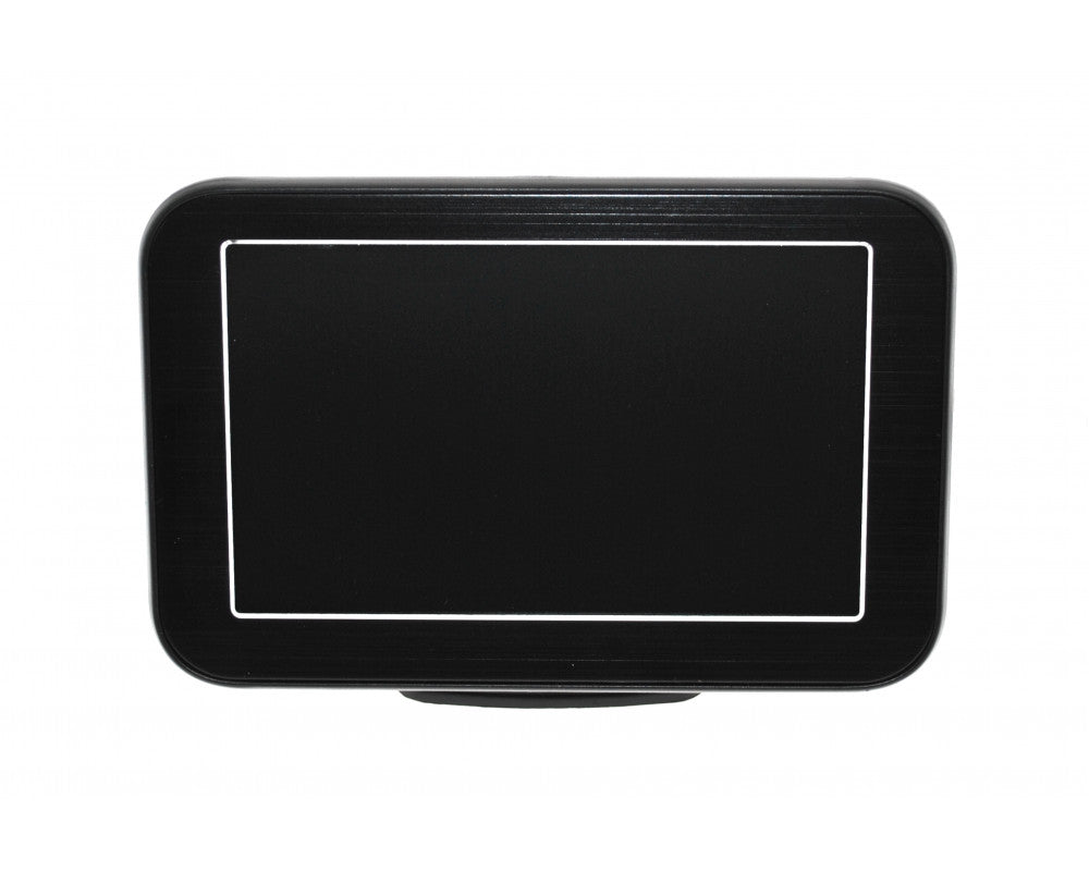 LCD monitor 5" AHD met 2x RCA inputs.
