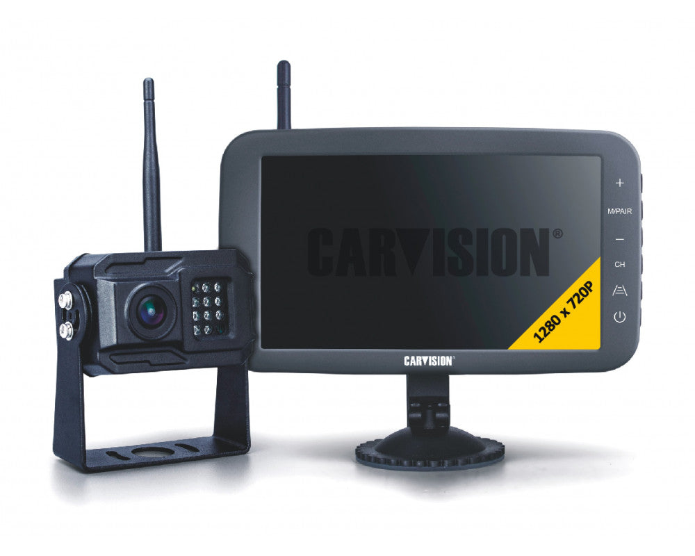 LCD monitor 5" met opbouw camera Draadloos tot ca 20m