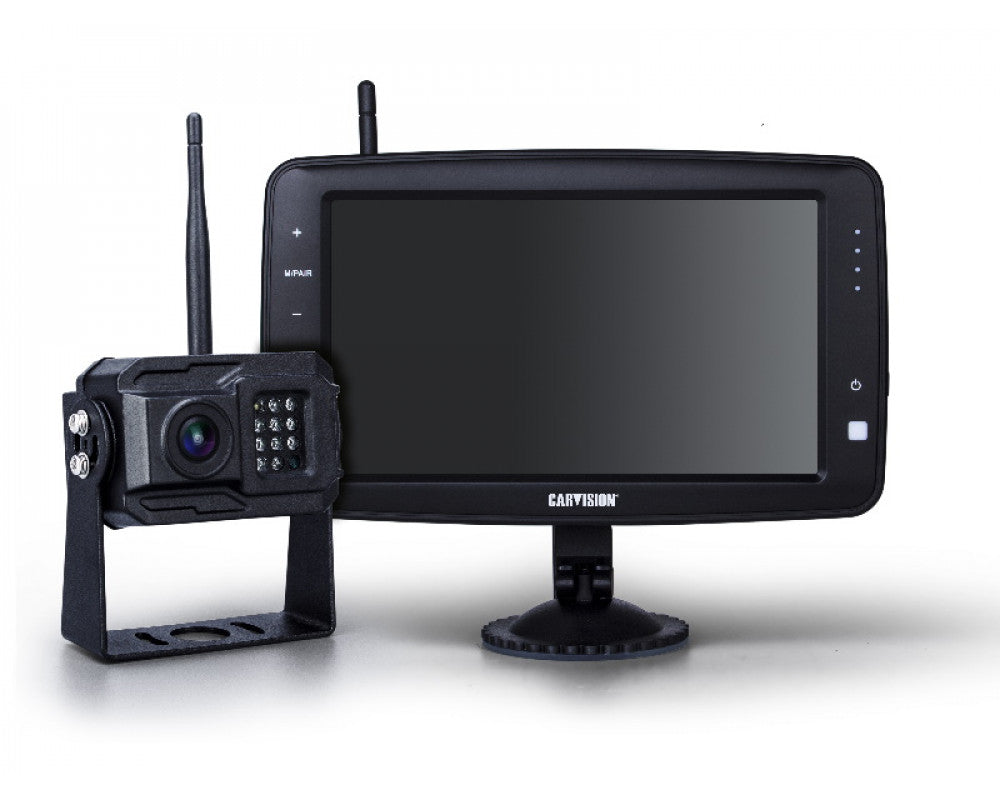 LCD monitor 7" met opbouw camera Draadloos tot ca 20m