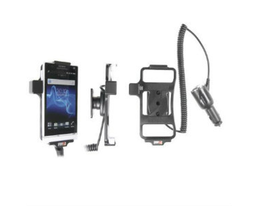 Brodit - Sony Ericsson Xperia S Actieve houder met 12/24V lader. Let op: Uitlopend artikel, Kan niet retour! - Telefoon- & Ta