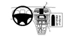 Brodit Extra Stevige Proclip 213438 t.b.v. - Skoda Octavia II - 2005-2013 - Brod - Skoda Octavia II 2005-2013