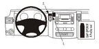 Brodit Extra Stevige Proclip 213456 t.b.v. - Mercedes Benz Sprinter - Volkswagen - Mercedes-Benz Crafter 2007-2018