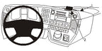 Brodit Extra Stevige Proclip 213476 t.b.v. - Mercedes Benz Arocs - Mercedes Benz - Mercedes-Benz Actros 4 2013-2019