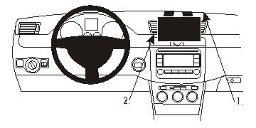 Proclip VW Passat 05-14 heavy duty