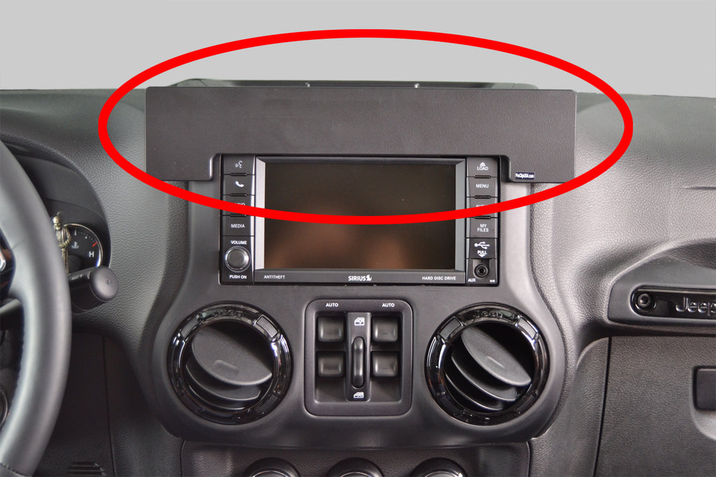 Brodit Extra Stevige Proclip 213495 t.b.v. - Jeep Wrangler - Brodit Center mount - Jeep Wrangler