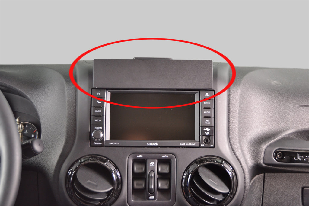 Brodit Extra Stevige Proclip 213499 t.b.v. - Jeep Wrangler - Brodit Center mount - Jeep Wrangler