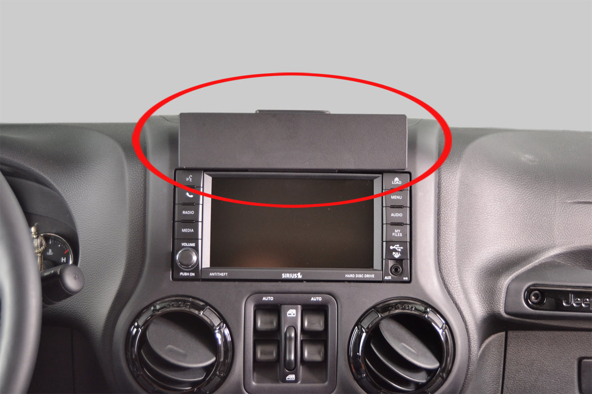 Brodit Extra Stevige Proclip 213499 t.b.v. - Jeep Wrangler - Brodit Center mount - Jeep Wrangler