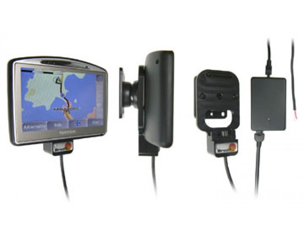 Brodit - TomTom 520/530/720/730/920/930 Actieve houder met vaste voeding - Telefoon- & Tablethouder - artikel 215269