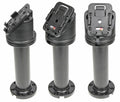 Pedestal Mount 6 for cable Kop 45° & MoveClip H:216mm Black
