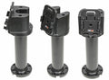 Pedestal Mount 6 for cable Kop 75° & MoveClip H:222mm Black