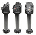 Pedestal Mount 8 for cable Kop 45° & MoveClip H:250mm Black