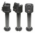 Pedestal Mount 8 for cable Kop 75° & MoveClip H:250mm Black