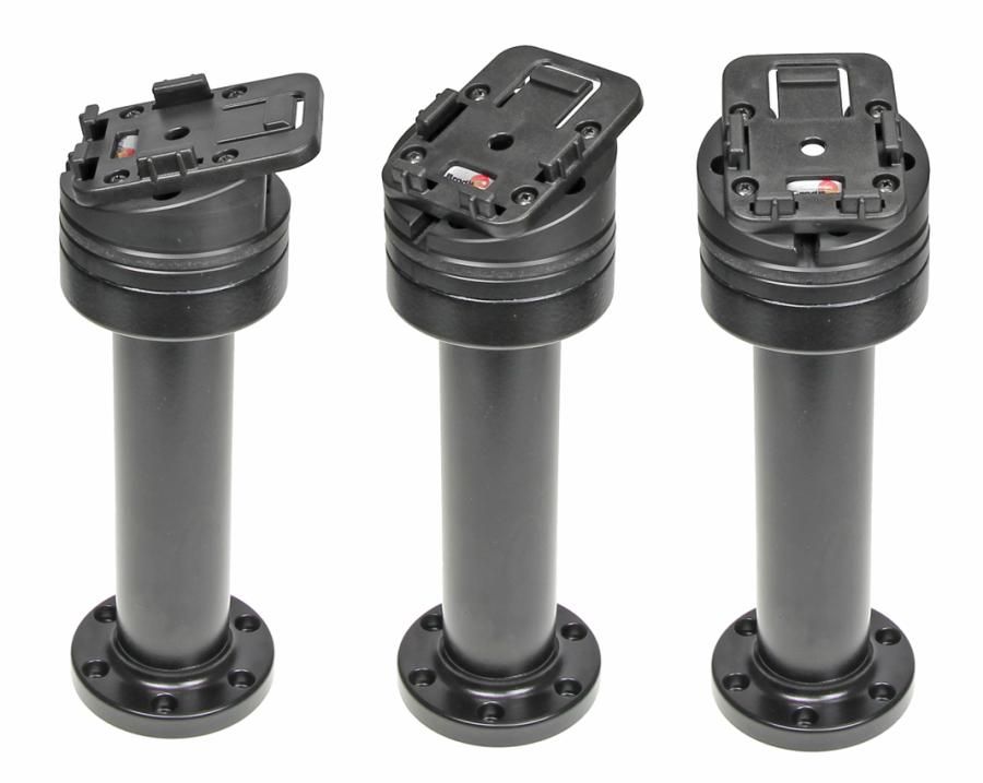 Pedestal Mount Swiv. 6 5 Kop 15° & MoveClip H:191mm Black