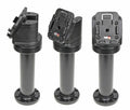 Pedestal Mount Swiv. 6 5 Kop 60° & MoveClip H:215mm Black