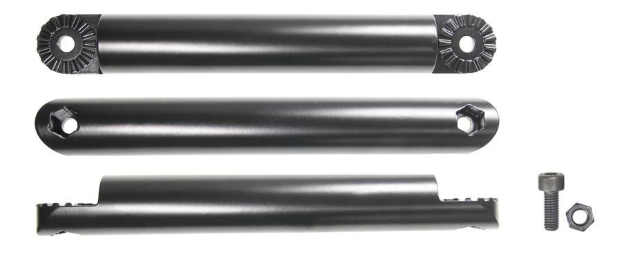Pedestal Mount Part Extension 12 L:320mm Black