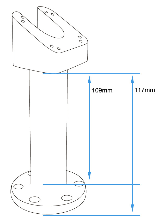 Brodit Pedestal Mount 215817