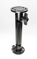 Pedestal mount 6 round base 64mm-small teeth-90° offset