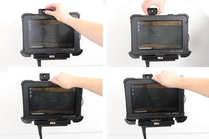 Brodit Houder met Slot 216098 - Tablethouder Xplore L10 Xslate / L10 Xpad / Zebra L10 Xslate / L10 Xpad