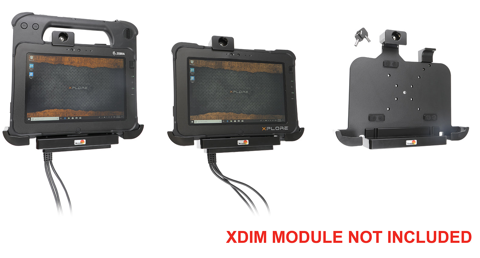 Holder with key-lock 216098