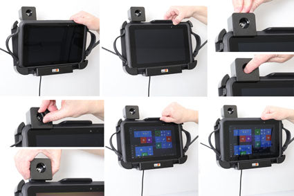Brodit Tafelstandaard 216109 - Pepperl+Fuchs Tab-IND 08 Scanner Frame / Pokini A8B / Zebra ET56 8.4 / ET51 8.4
